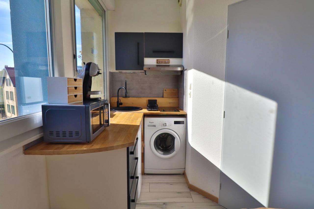 Superbe Studio Cosy Et Atypique 3 Etoiles Montbéliard Eksteriør billede