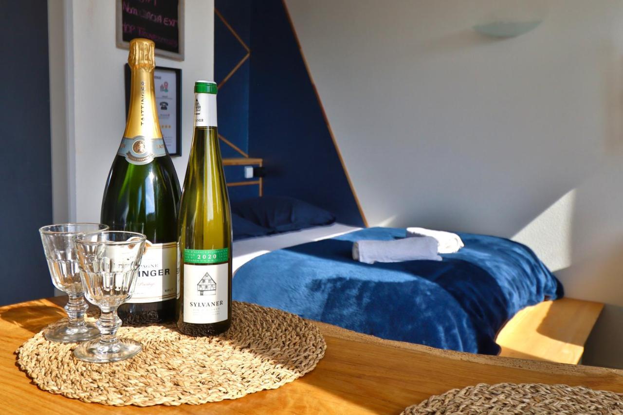 Superbe Studio Cosy Et Atypique 3 Etoiles Montbéliard Eksteriør billede
